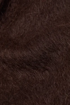 Alpaca wool logo scarf