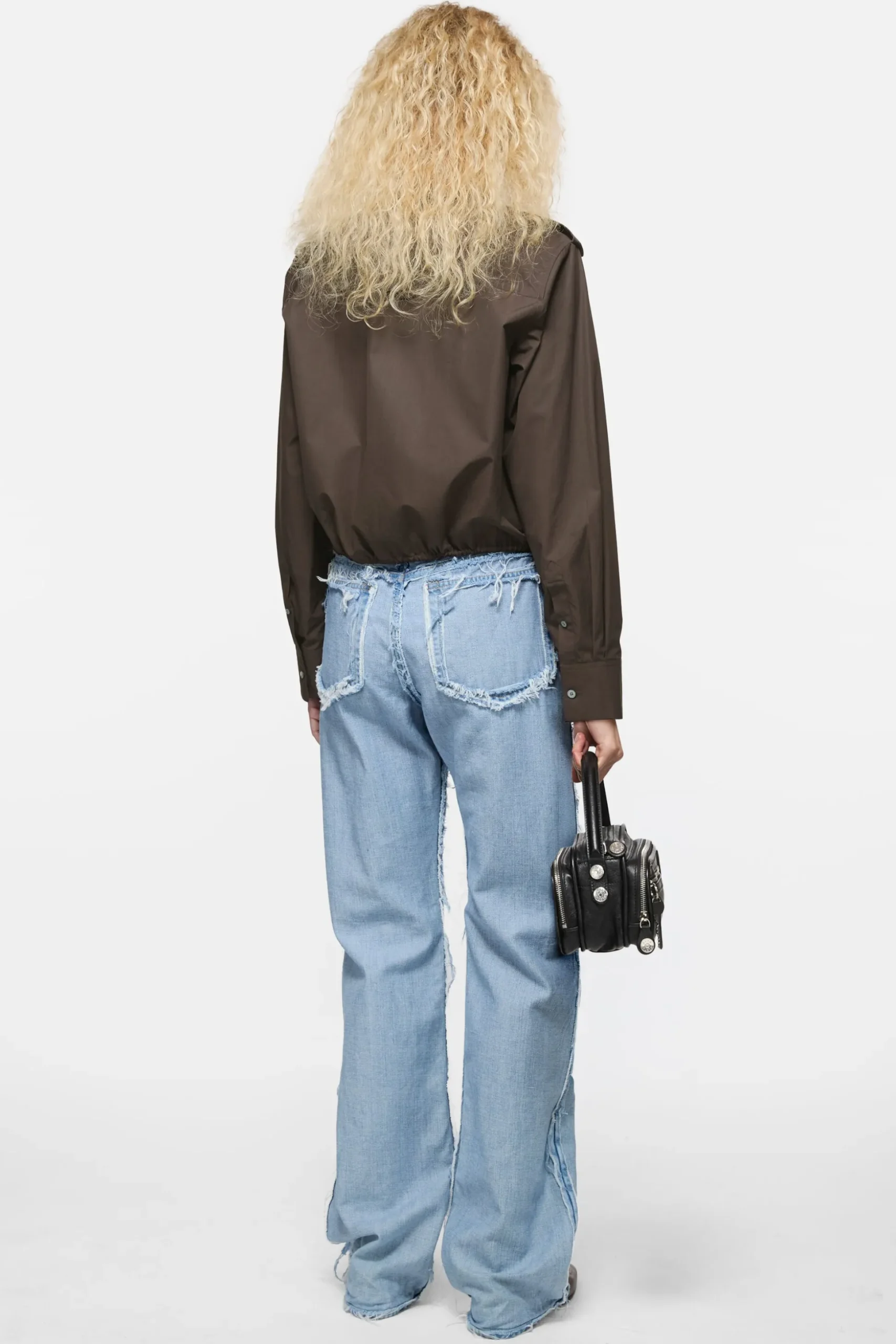 Button-up over shirt