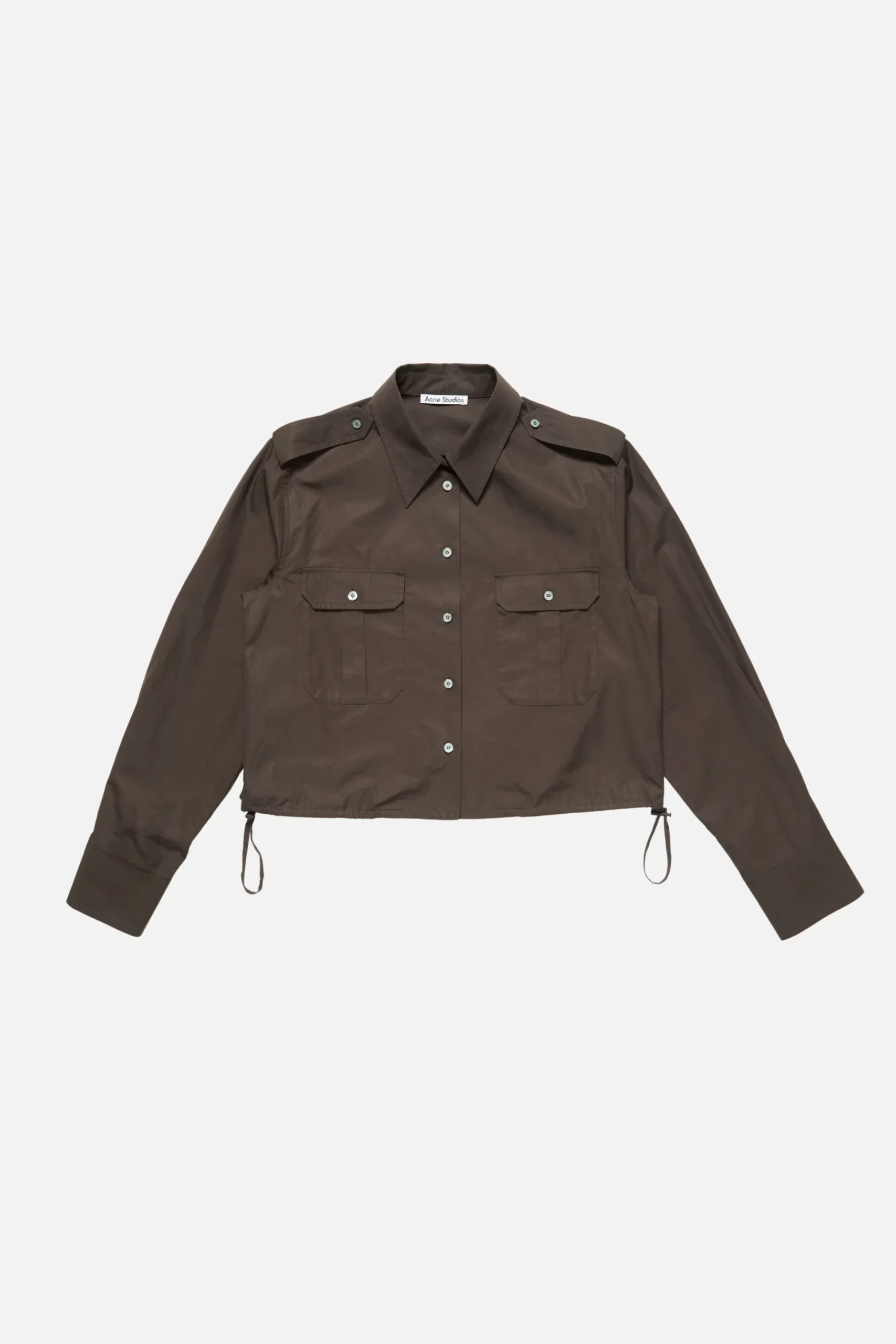 Button-up over shirt