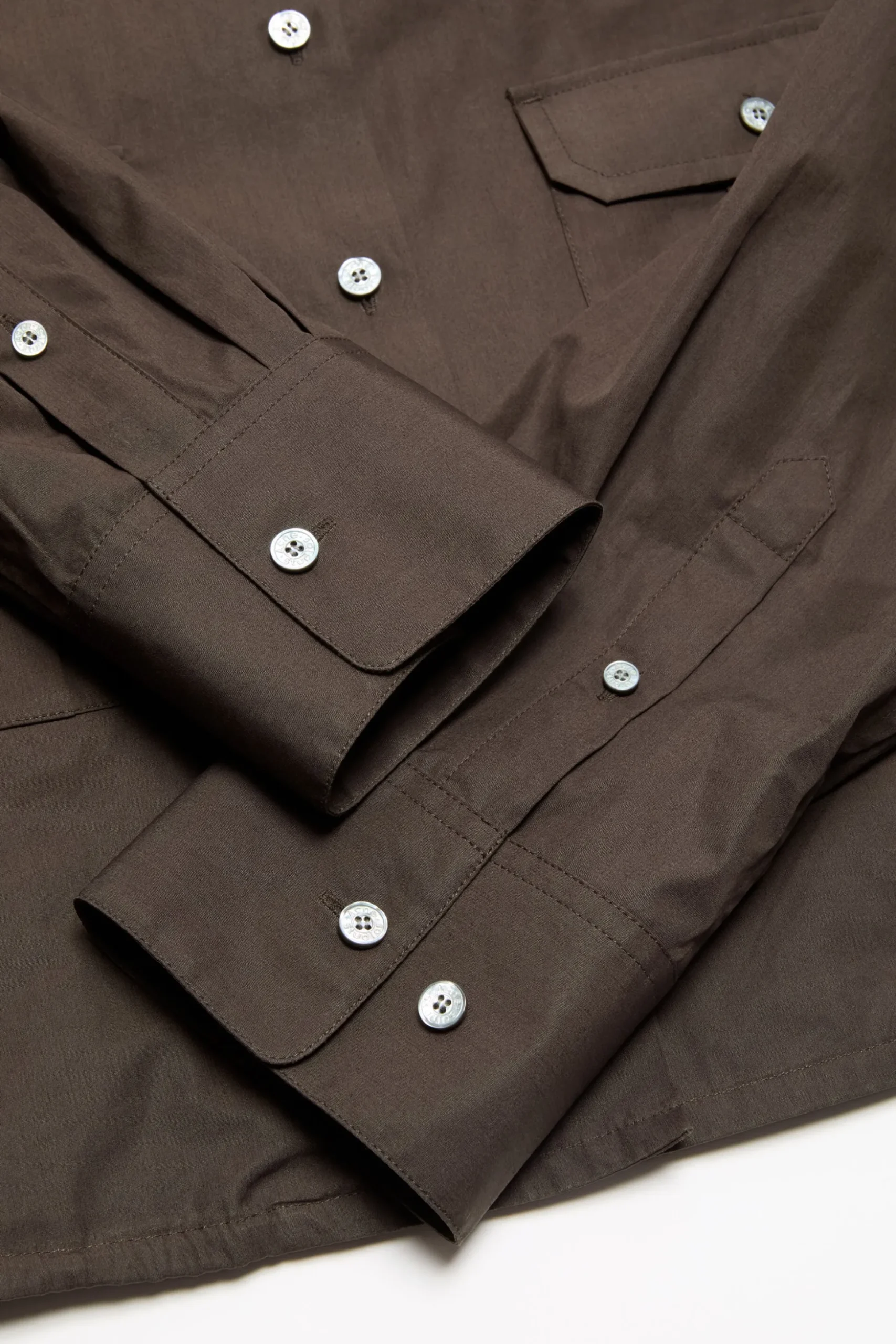 Button-up over shirt