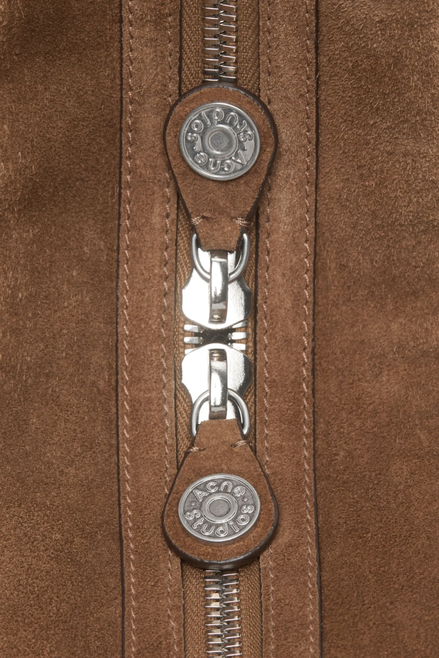 Camero Camera suede shoulder bag