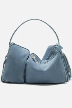 Camero Hotel Suede Shoulder Bag
