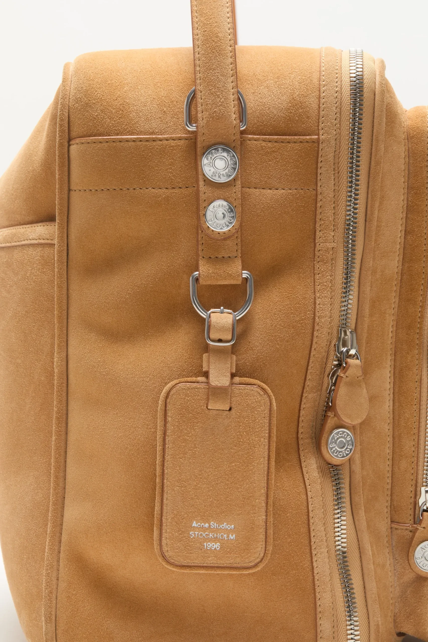 Camero Hotel suede shoulder bag