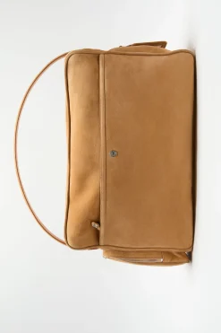 Camero Hotel suede shoulder bag