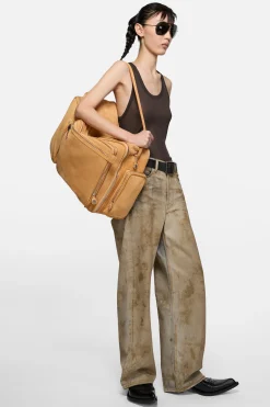 Camero Hotel suede shoulder bag