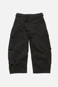 Cargo trousers with belt