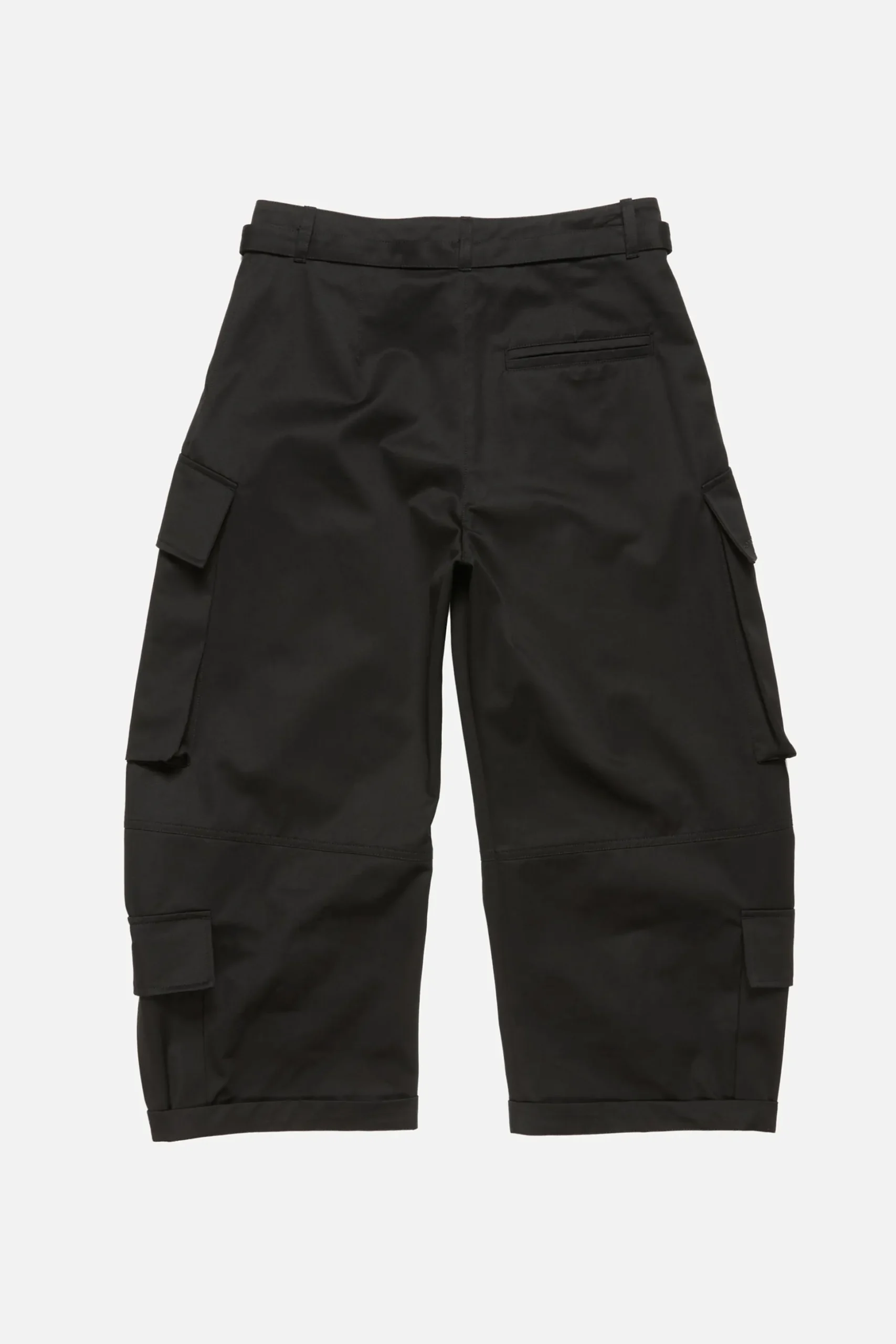 Cargo trousers with belt