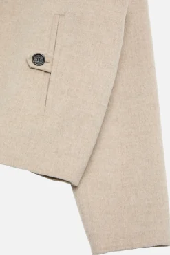 Cashmere blend jacket