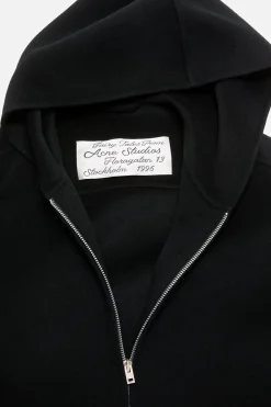 Cashmere jacket with hood