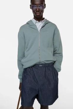 Casual denim shorts