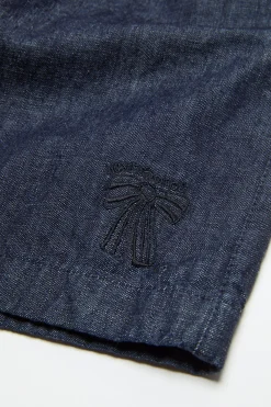 Casual denim shorts