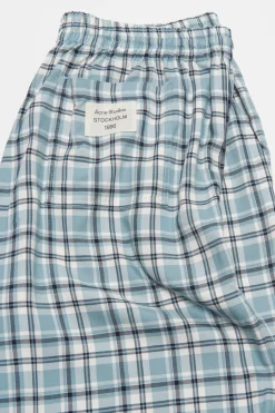 Casual flannel check shorts