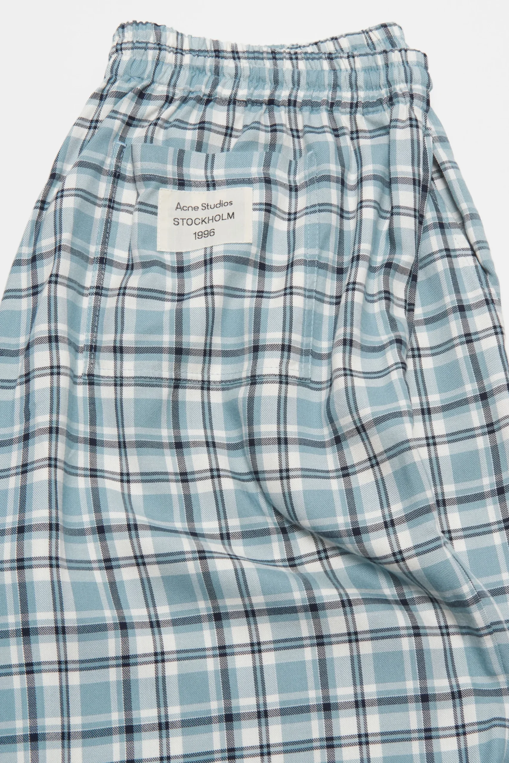 Casual flannel check shorts