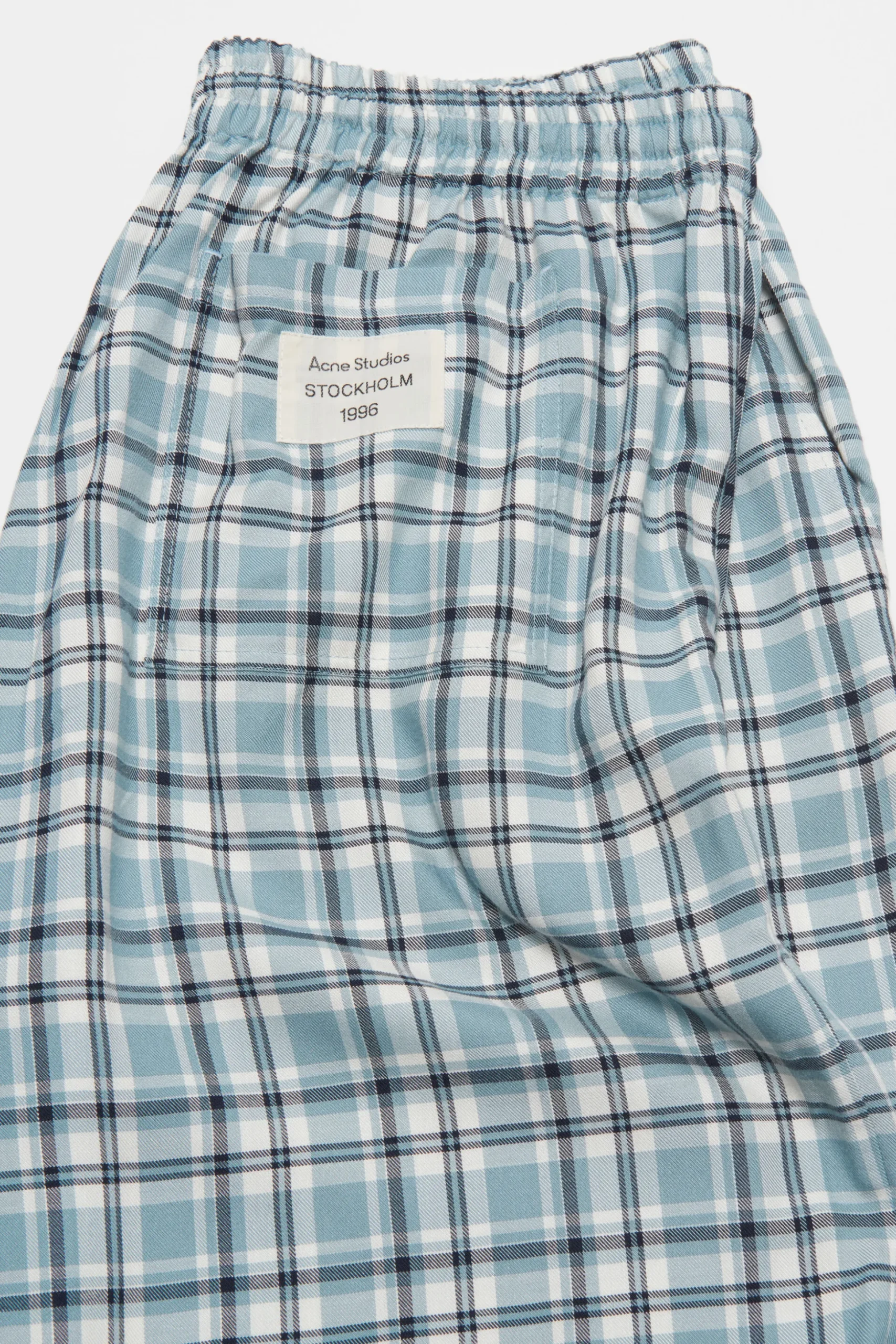 Casual flannel check shorts