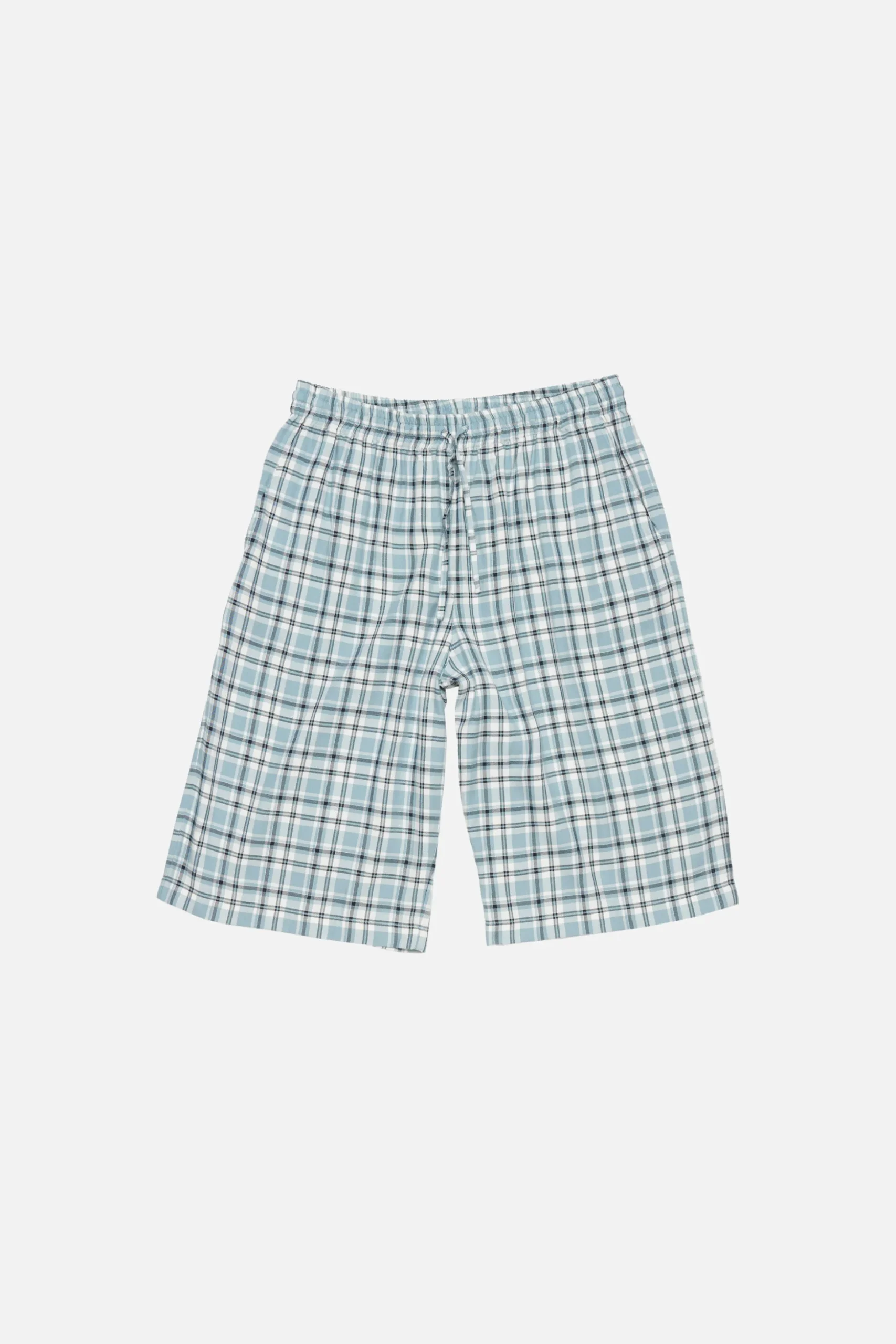 Casual flannel check shorts