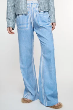 Casual printed trousers