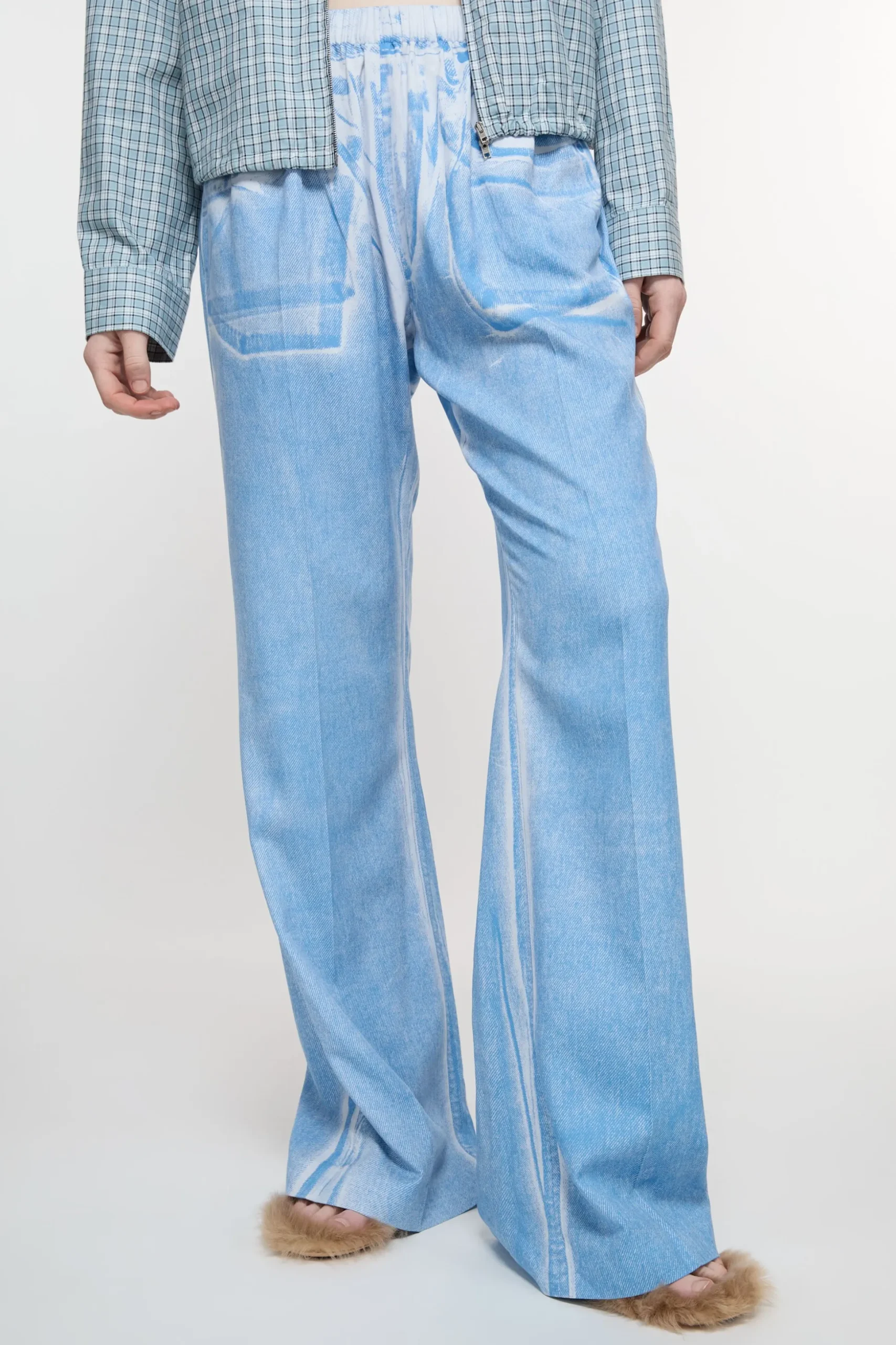 Casual printed trousers
