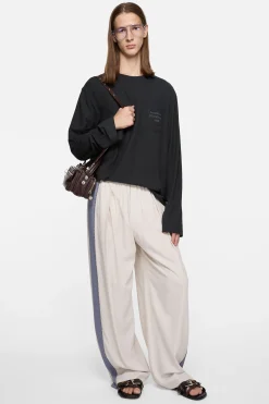 Casual wool trousers