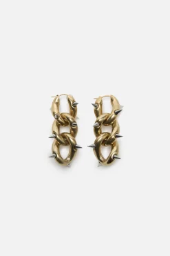 Chunky chain earrings
