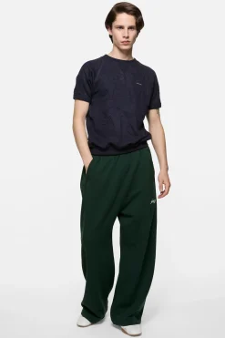 Crinkled fleece t-shirt