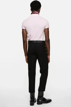 Cropped tailored trousers