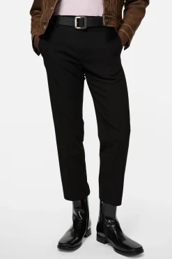 Cropped tailored trousers