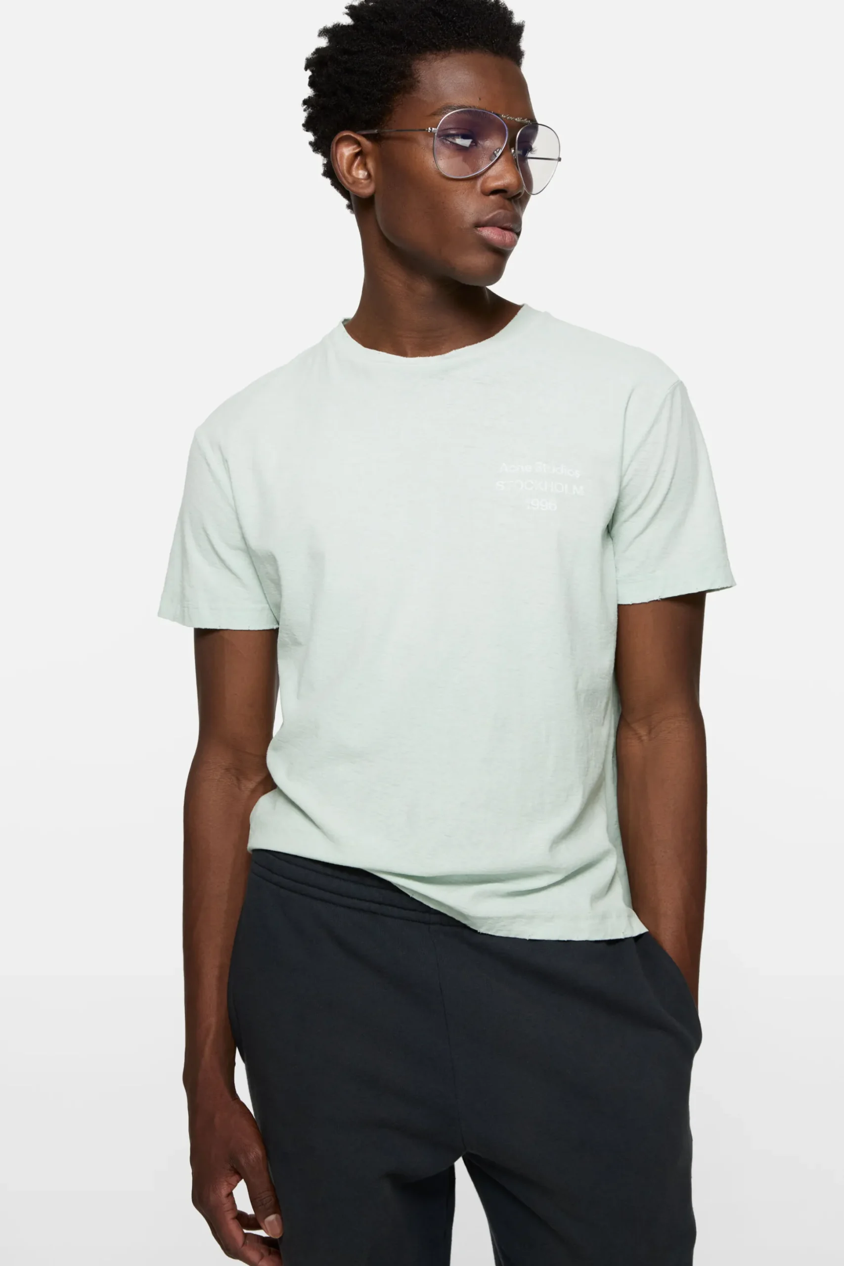 Distressed logo t-shirt