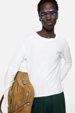 Distressed logo t-shirt