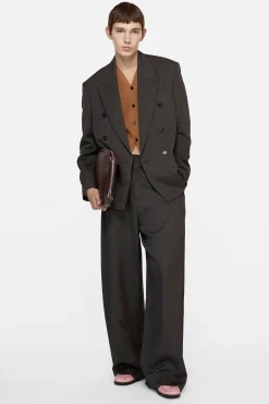 Double-breasted suit jacket