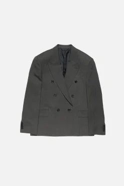 Double-breasted suit jacket