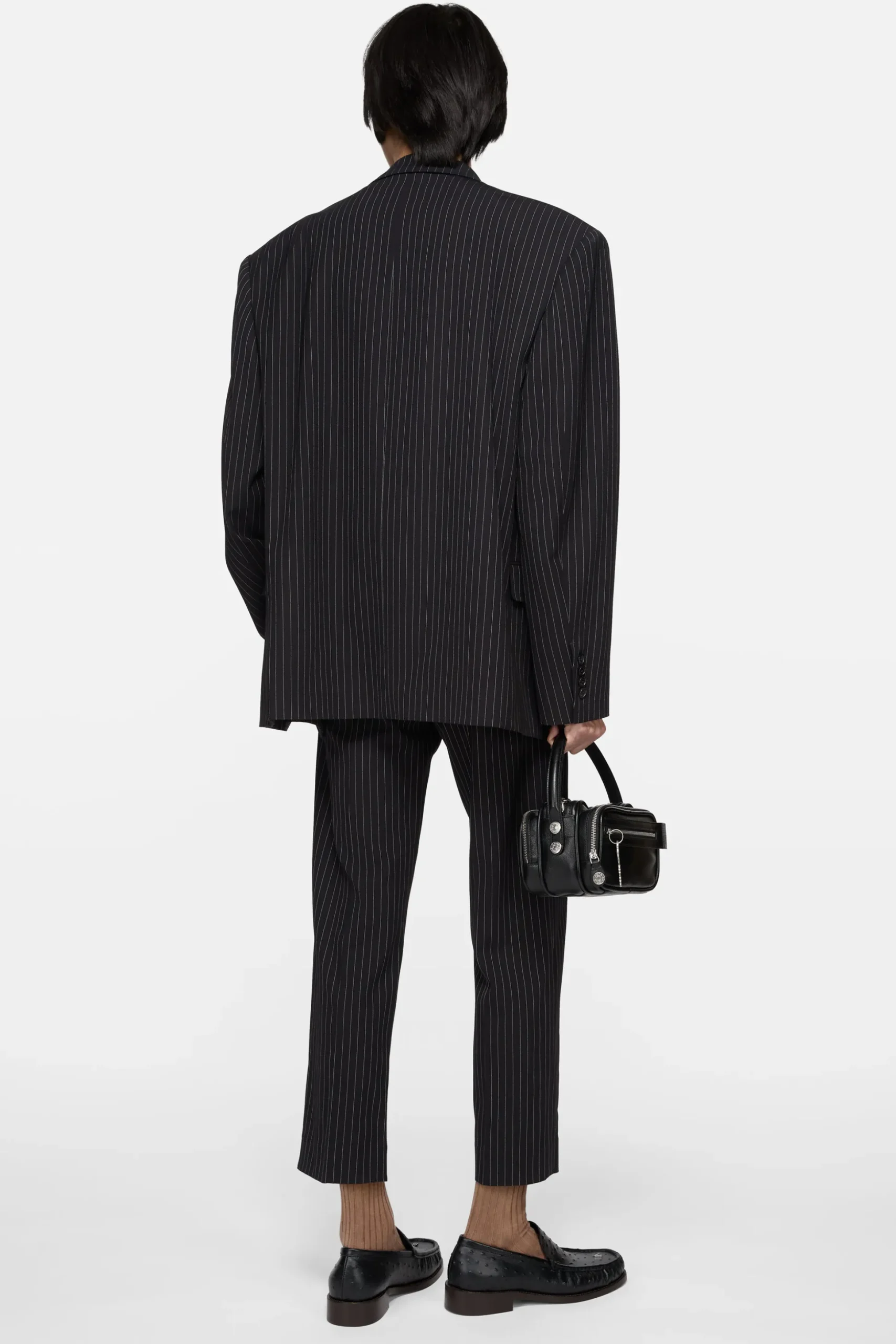 Double-breasted suit jacket