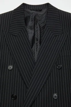 Double-breasted suit jacket
