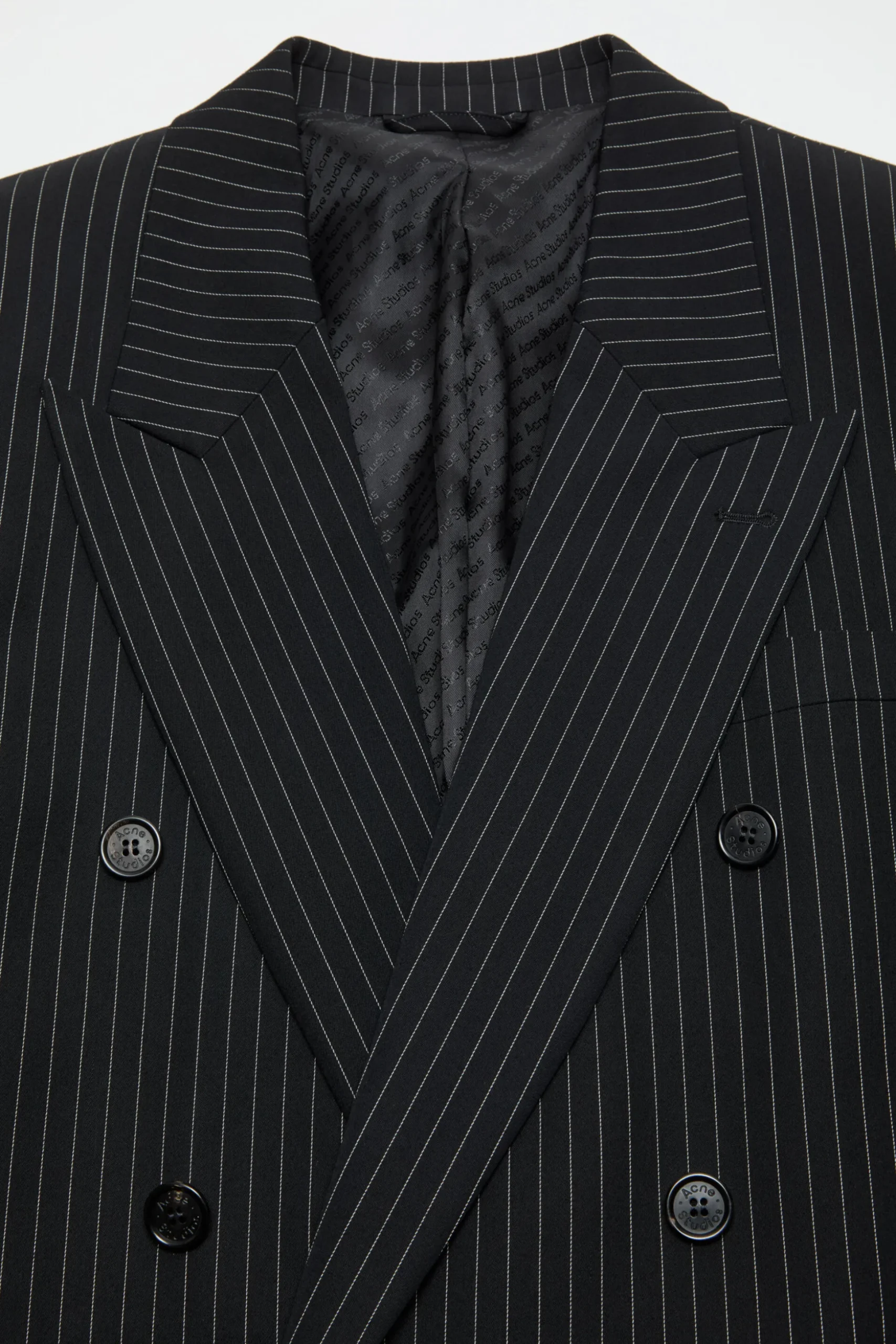 Double-breasted suit jacket