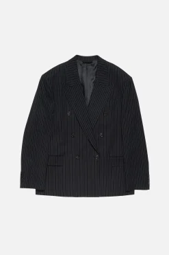 Double-breasted suit jacket