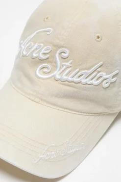 Embroidered logo cap