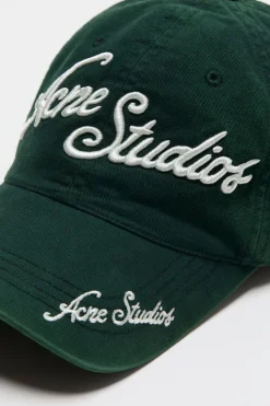 Embroidered logo cap