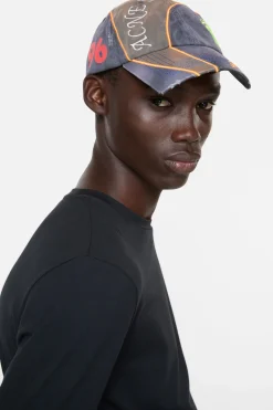 Embroidered logo cap