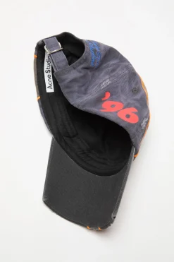 Embroidered logo cap