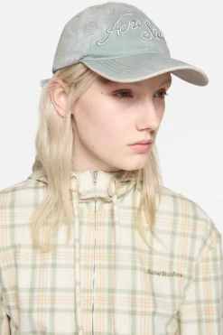 Embroidered logo cap