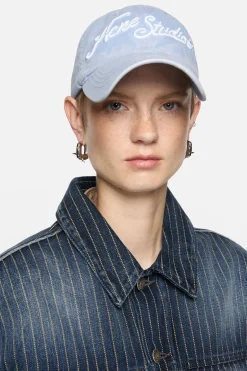 Embroidered logo cap