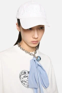 Embroidered logo cap
