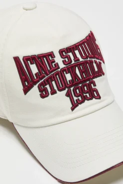 Embroidered logo hat