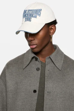 Embroidered logo hat