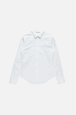 Fitted button-up shirt