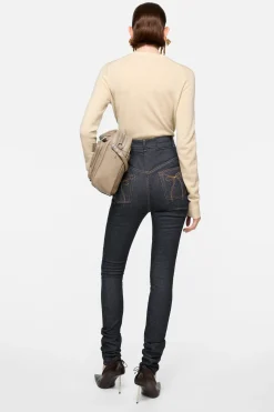 Fitted cardigan - yak wool