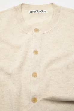 Fitted cardigan - yak wool