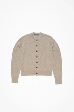 Fitted cardigan - yak wool