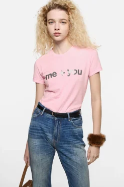 Fitted graphic t-shirt