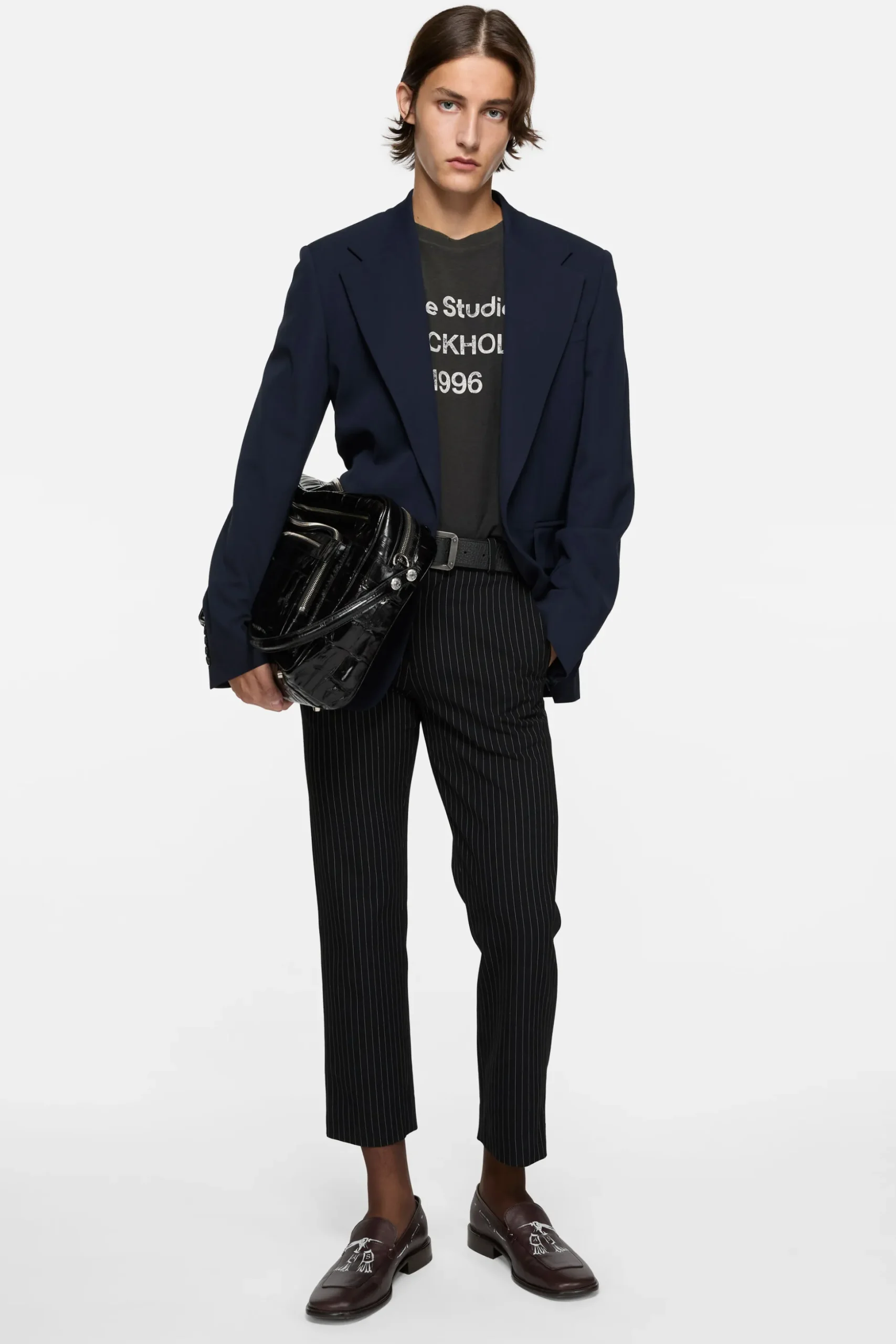 Fitted suit jacket