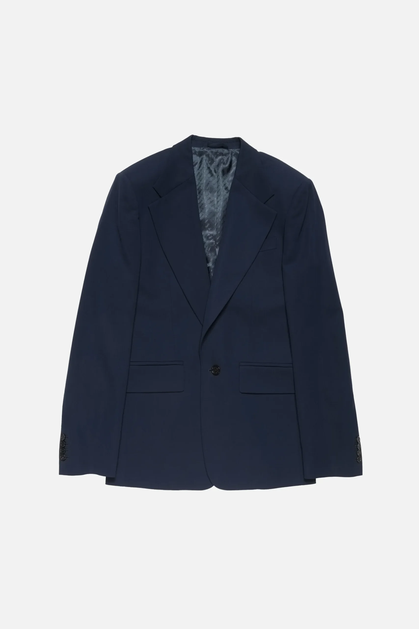 Fitted suit jacket